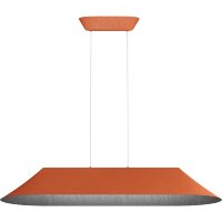SL3001.823.01 Светильник подвесной ST-Luce Оранжевый,Серый/Оранжевый,Серый LED 1*32W SENTITO