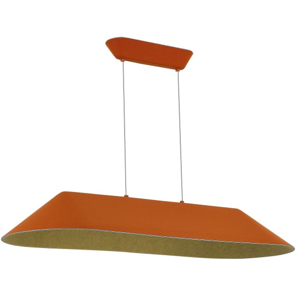 SL3001.823.01 Светильник подвесной ST-Luce Оранжевый,Серый/Оранжевый,Серый LED 1*32W SENTITO SL3001.823.01 Светильник подвесной ST-Luce Оранжевый,Серый/Оранжевый,Серый LED 1*32W SENTITO