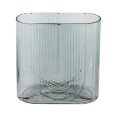 421366 Ваза декоративная SEPATONG, L180, B80, H180, стекло, мятно-зеленый 421366 Ваза декоративная SEPATONG, L180, B80, H180, стекло, мятно-зеленый