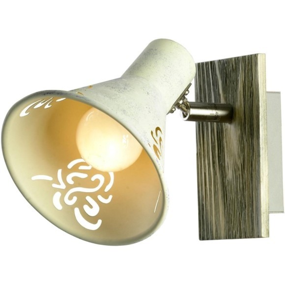 Спот настенный Lussole GRLSP-8058 MCCONNICO IP21 под лампу 1xE14 6W