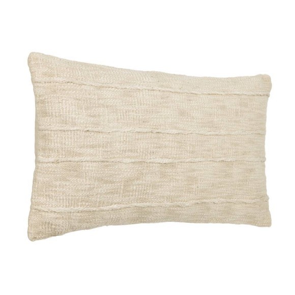 420336 Подушка декоративная SHILABO, L500, B300, наволочка: 100% хлопок, кремовый  наполнитель: 100% полиэстер