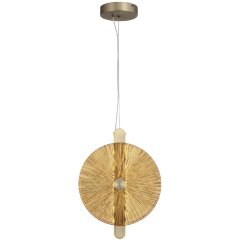 SL6141.313.01 Светильник подвесной ST-Luce бронза/янтарь LED 1*11W 4000K WASI