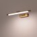 Подсветка для картин Lightstar Noce 201031, LED 9Вт 500Лм CCT переключатель цвет. температуры 3000;4000;6000К, настенный светильник для зеркала, латунь, поворотный с выключателем