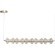 SL6136.243.01 Светильник подвесной ST-Luce золото/коньячный LED 1*28W 3000K SPINE