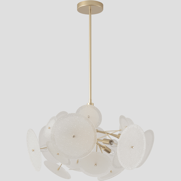 Люстра Crystal Lux DANDELION SP6 GOLD 4060/306