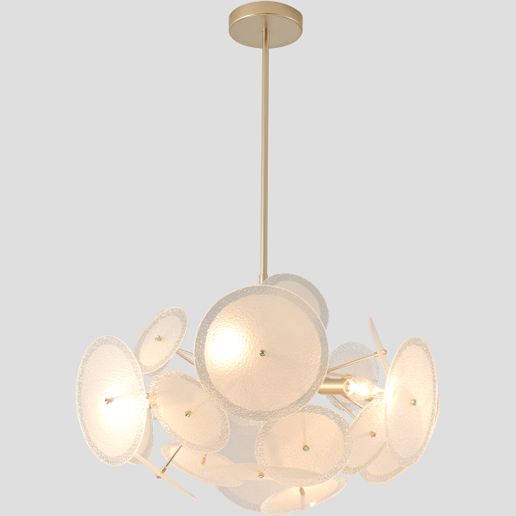 Люстра Crystal Lux DANDELION SP6 GOLD 4060/306