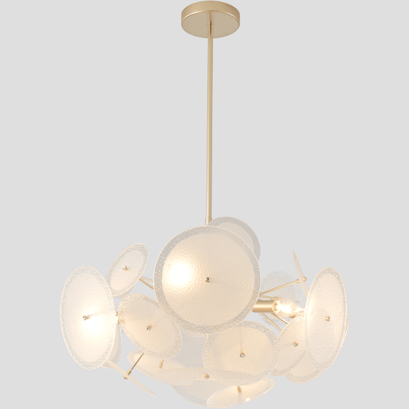 Люстра Crystal Lux DANDELION SP6 GOLD 4060/306