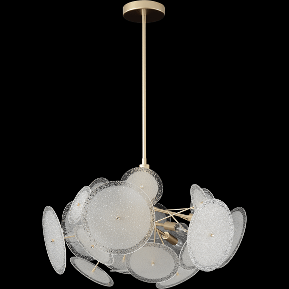 Люстра Crystal Lux DANDELION SP6 GOLD 4060/306