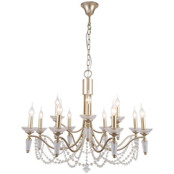 Подвесная люстра Zoe FR2009PL-12G Подвесная люстра Zoe FR2009PL-12G