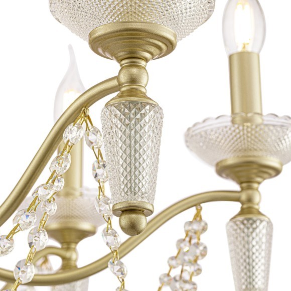 Подвесная люстра Zoe FR2009PL-12G Подвесная люстра Zoe FR2009PL-12G