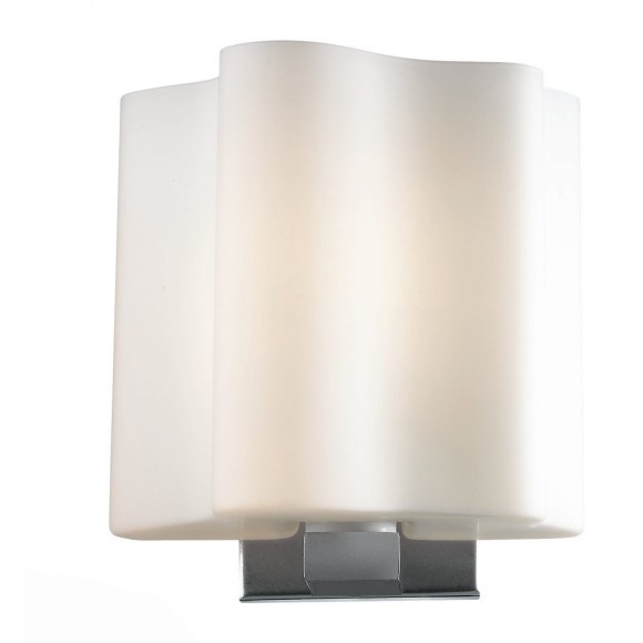 SL116.051.01 Бра ST-Luce Серебристый/Белый E14 1*40W ONDE