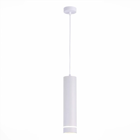 ST115.533.12 Светильник подвесной Белый LED 1*12W 3000K 936Lm Ra90 120° IP20 D80xH300 165-265V Подвесные светильники