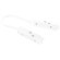 Соединитель питания гибкий Space 48V Crystallux CLT 0.203 04 WH