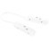 Соединитель питания гибкий Space 48V Crystallux CLT 0.203 04 WH