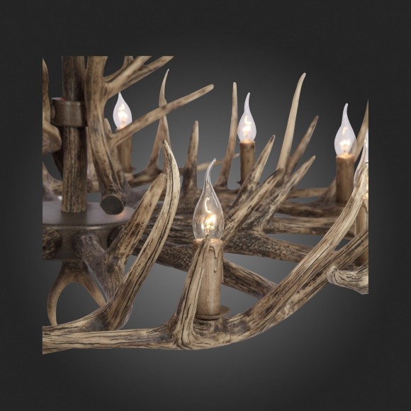 SL154.703.27 Люстра подвесная ST-Luce Серый E14 27*40W (из 3-х коробок) CORNA SL154.703.27 Люстра подвесная ST-Luce Серый E14 27*40W (из 3-х коробок) CORNA