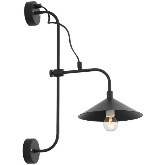 SL265.401.01 Светильник настенный ST-Luce Черный/Черный E14 1*40W SСARNO