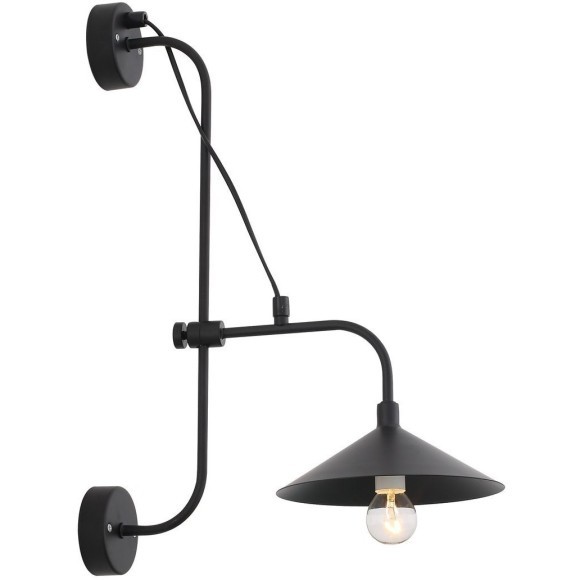 SL265.401.01 Светильник настенный ST-Luce Черный/Черный E14 1*40W SСARNO