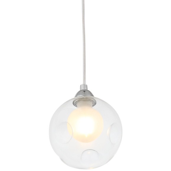 SL431.113.01 Подвес ST-Luce Хром/Прозрачный, Белый G9 1*5W DUALITA