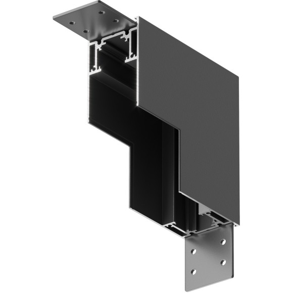 Угловой коннектор внутренний вертикальный для накладного шинопровода Maytoni Gravity TRX010ICL-21B