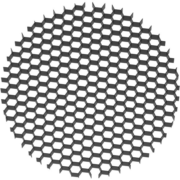 Антибликовый фильтр (для светильников серии Focus с диам. плафона 45мм) HoneyComb-D31 Антибликовый фильтр (для светильников серии Focus с диам. плафона 45мм) HoneyComb-D31