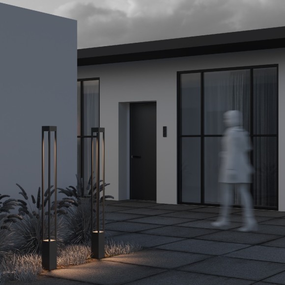 Уличный наземный светильник Maytoni O424FL-L20GF Elbe IP65 светодиодный LED 20W