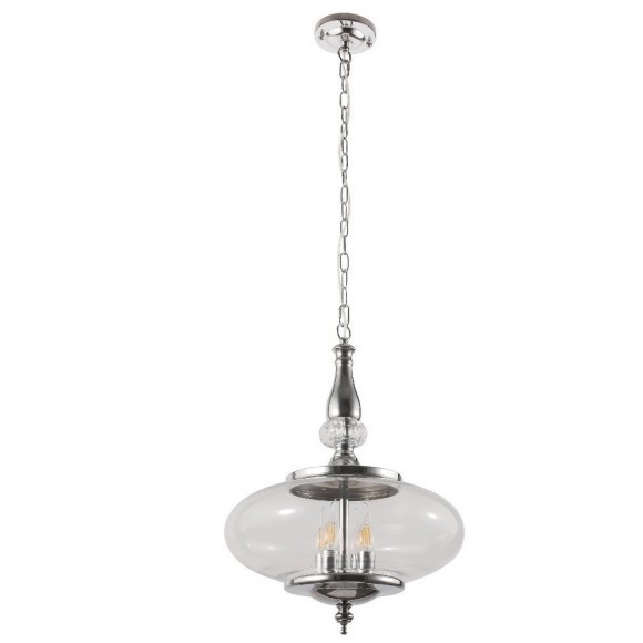 Светильник подвесной Crystal Lux MIEL SP4 CHROME