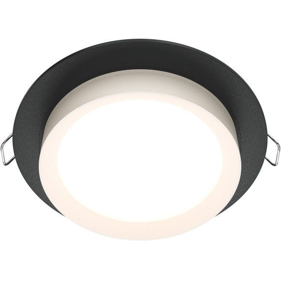 Встраиваемый светильник Maytoni DL086-GX53-RD-BW Hoop под лампу 1xGX53 15W Встраиваемый светильник Maytoni DL086-GX53-RD-BW Hoop под лампу 1xGX53 15W