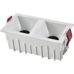 ST757.538.20 Св-к встр. Белый LED 2*10W 60° IP20 L65xW126xH52 85-265V В комплекте Встраиваемые светильники ST757.538.20 Св-к встр. Белый LED 2*10W 60° IP20 L65xW126xH52 85-265V В комплекте Встраиваемые светильники