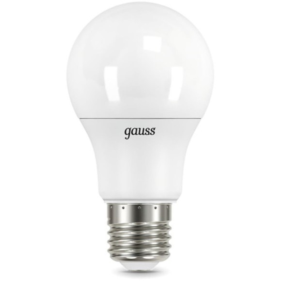 102502112 Лампа Gauss LED A60 12W E27 1150lm 3000K 1/10/50