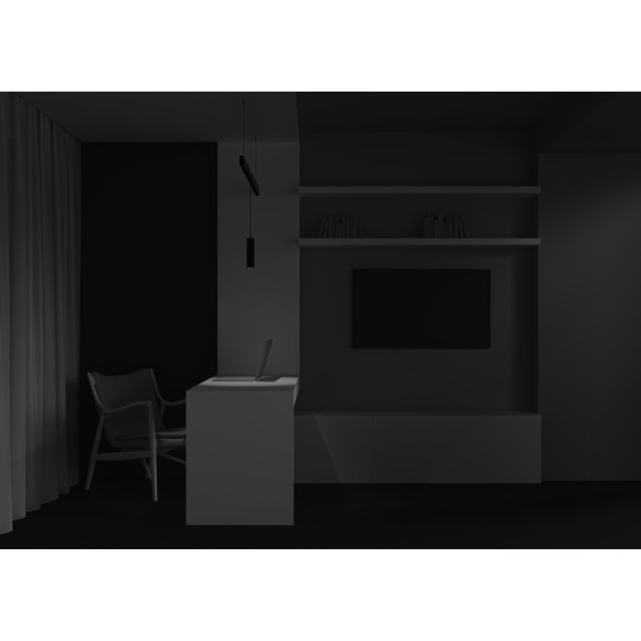 TR041-4-12W3K-M-DS-B Трековый магнитный SMART (App, Bluetooth Mesh, Алиса) светодиодный светильник Maytoni Exility CRI90+ 2700-6000К 900Лм 36° 12Вт