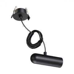 Встраиваемая база с вводом питания, заглушкой и проводом 200см Novotech Glat 359384