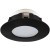 900743 Встраиваемый светильник PINEDA, 4,9W (LED), 3000K, IP20, IP44, Ø78, пластик, черный