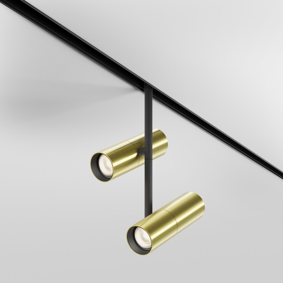 TR005-2-2X12W3K-BBS Трековый магнитный светодиодный светильник Maytoni Exility CRI90+ 3000К 1517Лм 36° 24Вт