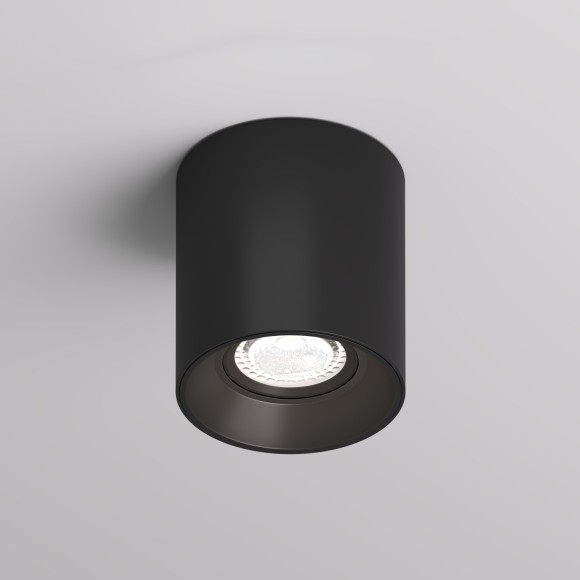 DK3040-BK Светильник накладной max 10 Вт GU5.3 черный пластик