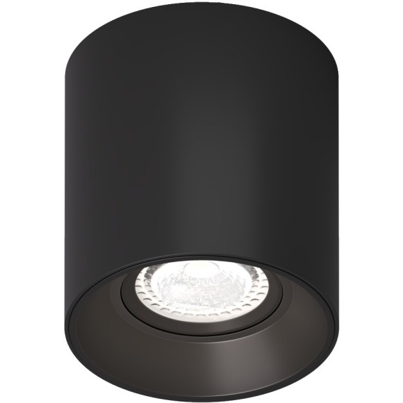 DK3040-BK Светильник накладной max 10 Вт GU5.3 черный пластик