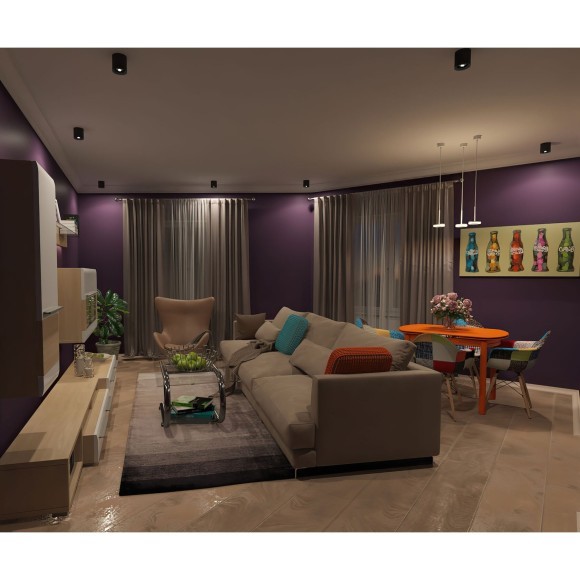 DK3040-BK Светильник накладной max 10 Вт GU5.3 черный пластик