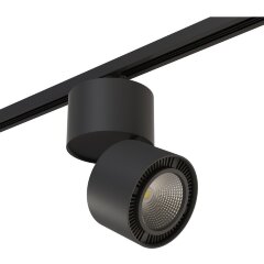 Однофазный двужильный светодиодный трековый светильник Lightstar A1T213817 Forte Muro 3000К 1400Лм CRI80+ 30° 15Вт Однофазный двужильный светодиодный трековый светильник Lightstar A1T213817 Forte Muro 3000К 1400Лм CRI80+ 30° 15Вт