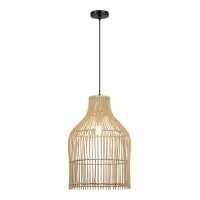 SL1513.523.01 Светильник подвесной ST-Luce Белый/Бежевый E27 1*40W CESTA