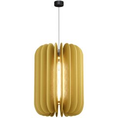 SL3004.443.01 Светильник подвесной ST-Luce Черный/Желтый E27 1*60W SENTITO