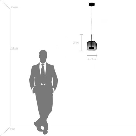 Подвес Cupola Lightstar 804008 Подвес Cupola Lightstar 804008