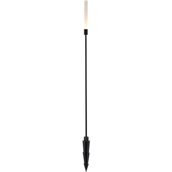 SL9523.415.01 Светильник уличный наземный ST-Luce черный/белый LED 1*3W 2700K SPIKE