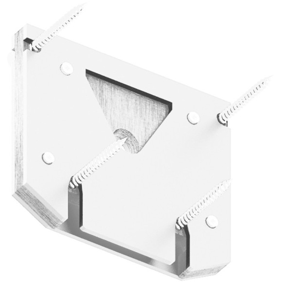 Торцевая заглушка 1шт (для шинопровода TR2014-WH) Smart 220V Denkirs TR2017-WH