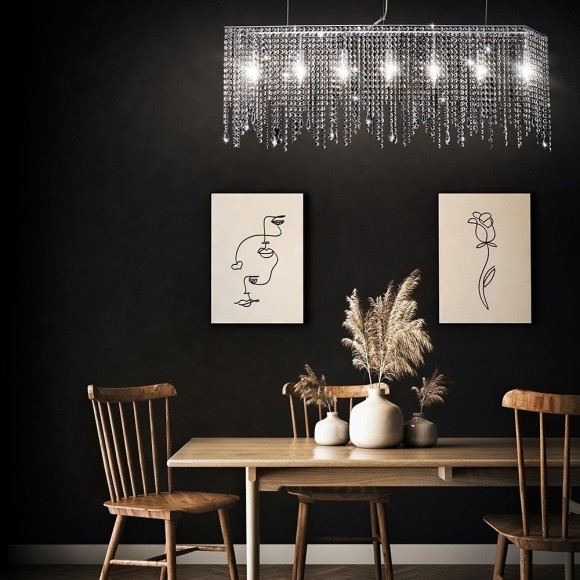 Подвесная люстра Empress DIA002PL-07CH Подвесная люстра Empress DIA002PL-07CH