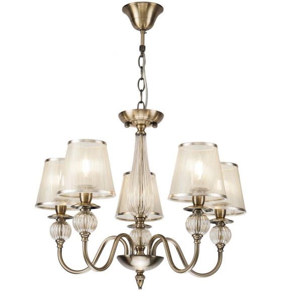 Люстра потолочная Freya FR2685PL-05BZ Inessa под лампы 5xE14 40W Люстра потолочная Freya FR2685PL-05BZ Inessa под лампы 5xE14 40W