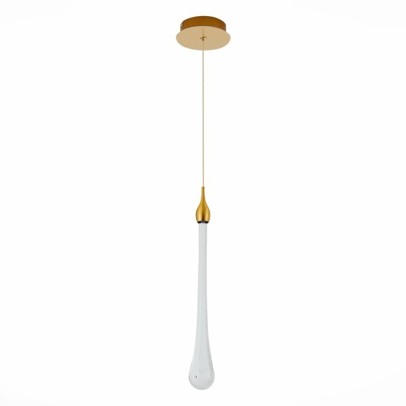 SL6103.203.01 Подвес ST-Luce Золотистый/Прозрачный LED 1*3W 4000K Faenza