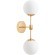 Бра Lumina Deco Zodiak LDW 6001-2 FGD+WT