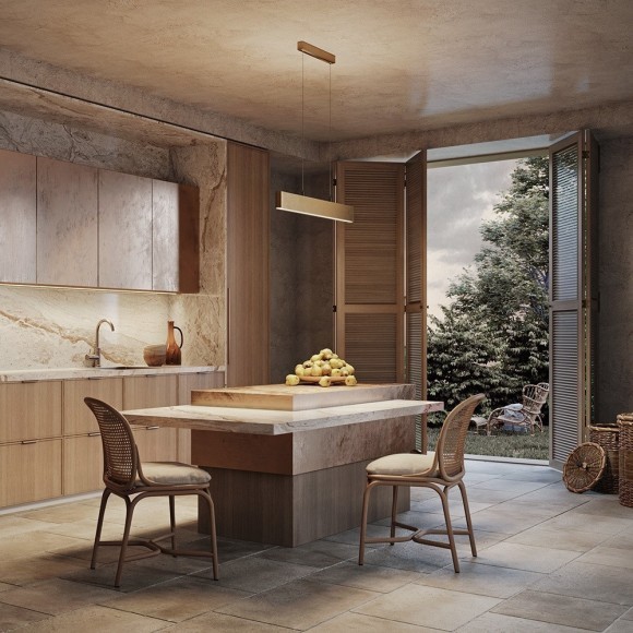 Подвесной светильник светодиодный Step P010PL-L23G4K