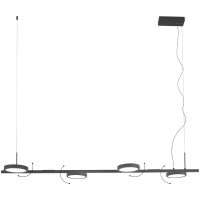 Светильник подвесной Crystal Lux CLT 027C4 L1000 BL 1400/271