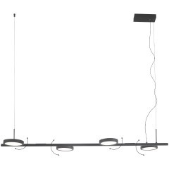 Светильник подвесной Crystal Lux CLT 027C4 L1000 BL 1400/271 Светильник подвесной Crystal Lux CLT 027C4 L1000 BL 1400/271