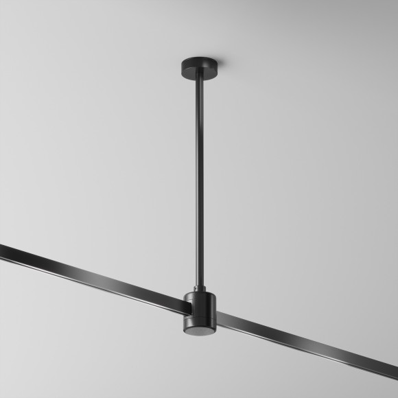 Потолочная стойка одинарная Medium с перед. питания Maytoni Flarity TRA158C-IPC1-B